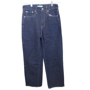 AE77 Stovepipe Jeans Women's Size 4 Dark Wash Organic Cotton Blend‎